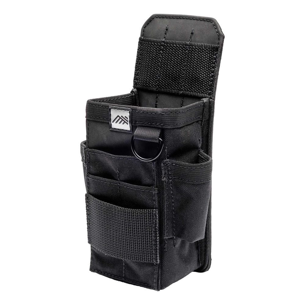 Diamondback Toolbelts Nano X Clip-On Tool Pouches with Hook and Loop Closure, Black, large image number 3