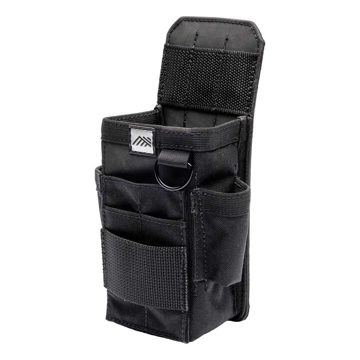 Diamondback Toolbelts Nano X Clip-On Tool Pouches with Hook and Loop Closure, Black, large image number 2