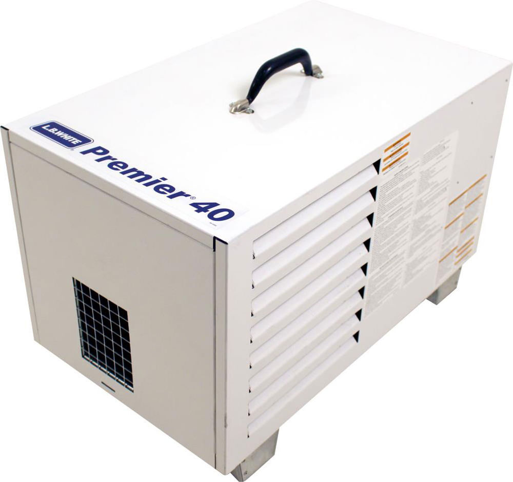 LB White Premier 40 EnClosed Abrasive Grain Coat Flame Portable Heater LP, large image number 2