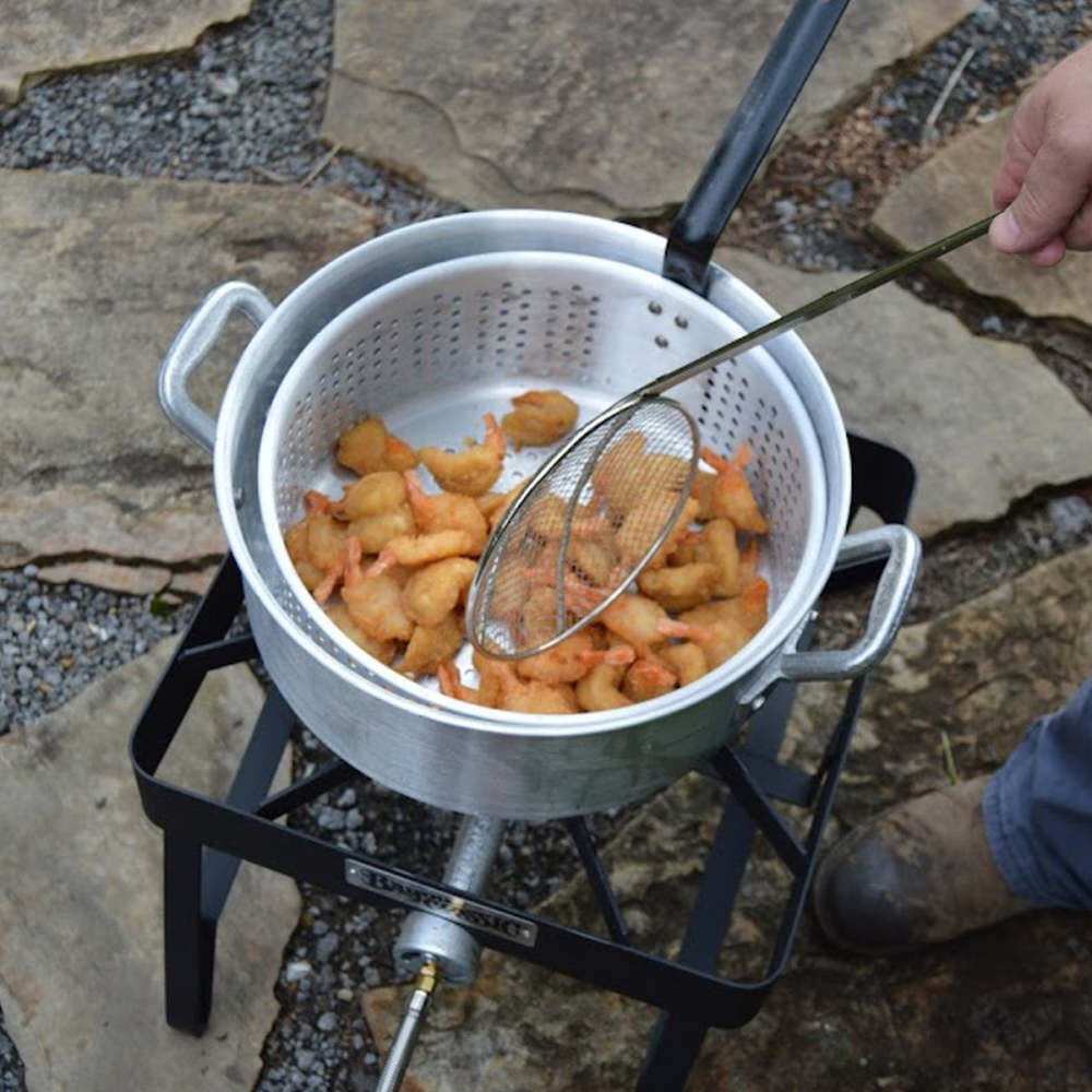 Bayou Classic 10 Qt Aluminum Deep Fry Pot with Basket, large image number 2
