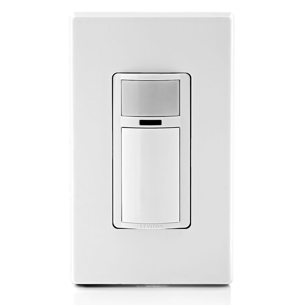 Leviton Motion Sensor Light Switch 2A Auto-On Decora Occupancy, large image number 4