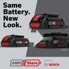 Bosch 18V CORE18V Lithium-Ion 4.0 Ah Compact Batteries 2 Pack, small