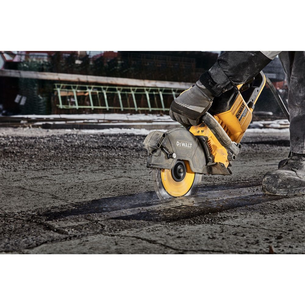 DEWALT XP4 Asphalt 9 Inch Segmented Rim Diamond Blade for Asphalt and Green Concrete, large image number 6