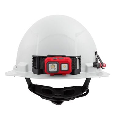 Milwaukee Milwaukee White Full Brim Hard Hat with 6pt Ratcheting Suspension Type 1 Class E, large image number 11
