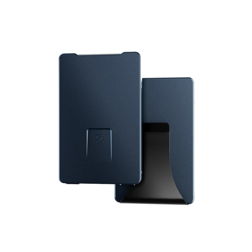 Groove Life Metal Wallet with Money Clip, Abyss Navy – WLT3-107
