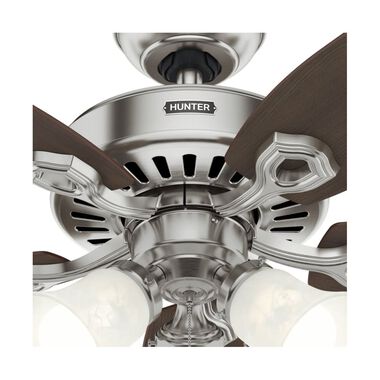 Hunter Fan Builder Ceiling Fan 42in Brushed Nickel Brazilian Cherry, large image number 5