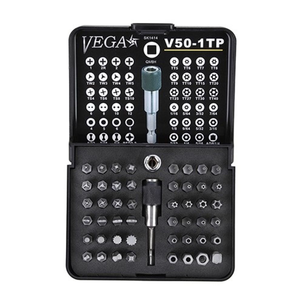 Vega 50pc Driver Bit Set (Tamper), large image number 2