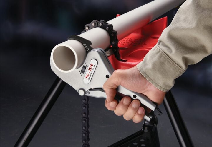 Ridgid RC-2375 Large Diameter Ratcheting Plastic Pipe and Tubing Cutter, large image number 1