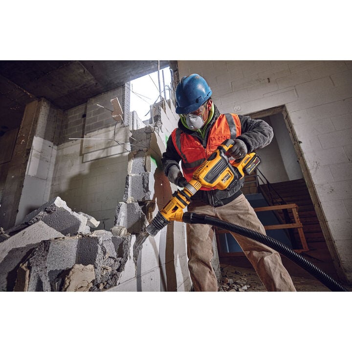 DEWALT 60V MAX 1-3/4in SDS MAX Brushless Combination Rotary Hammer Kit, large image number 6