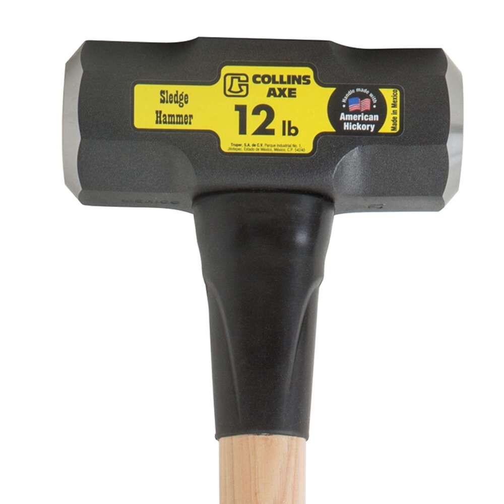 Truper Collins 12 Lbs Double Face Sledge Hammer with Hickory Handle, large image number 2