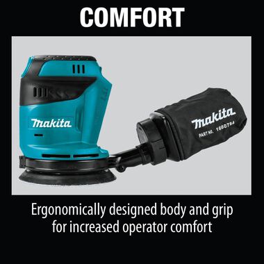 Makita 18V LXT Lithium-Ion Cordless 5 in. Random Orbit Sande (Bare Tool), large image number 1