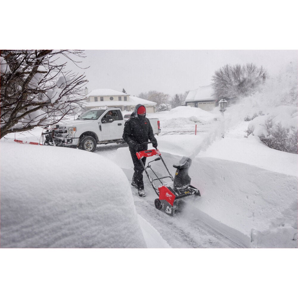 Milwaukee M18 FUEL 21 Inch Auger Propelled Dual Battery Single Stage Snow Blower Kit, large image number 15