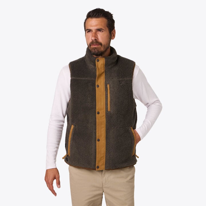 Mobile Warming Men's Sherpa Vest, large image number 5