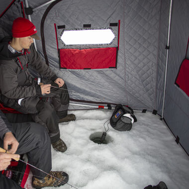Eskimo Eskape 2800 Ice Fishing Shelter with Two Side Doors, large image number 1