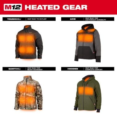 Milwaukee M12 Womens Heated AXIS Vest, large image number 11