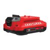 CRAFTSMAN V20 2Ah and 4Ah Li-Ion Battery and Charger Starter Kit, small image number 2