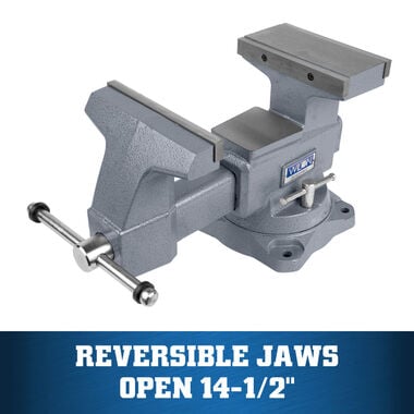 Wilton Reversible Bench Vise, large image number 2