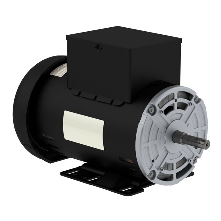 WEG 208-230V 5HP 3440 Rpm Definite Purpose Compressor Electric Motor, large image number 1