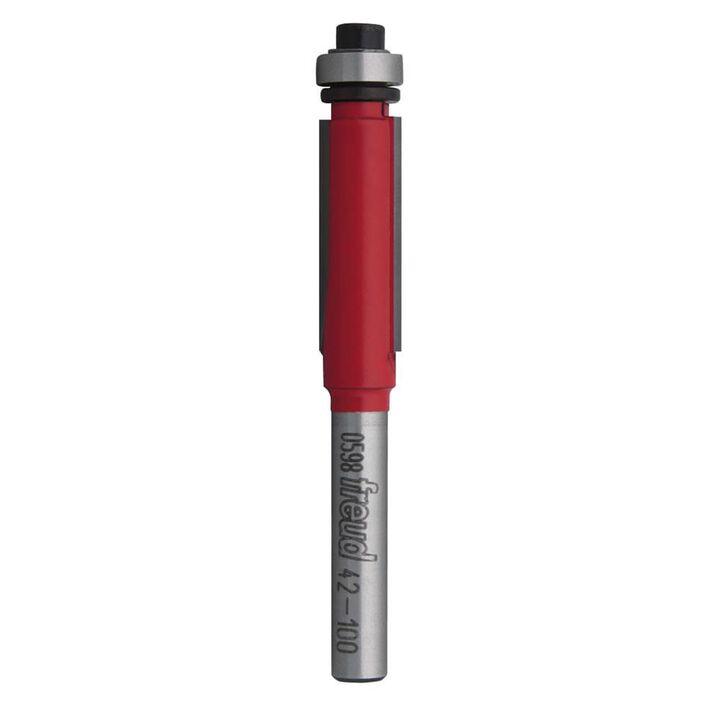 Freud 3/8 In. (Dia.) Bearing Flush Trim Bit with 1/4 In. Shank, large image number 0