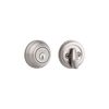 Kwikset Satin Nickel Keyed One Side Single Cylinder Deadbolt, small image number 3