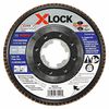 Bosch X LOCK Arbor Type 29 60 Grit Flap Disc 4 1/2in, small image number 1