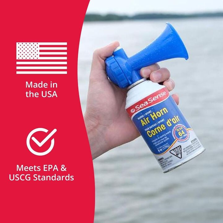 SeaSense Aluminum 8 Oz 127 dB Air Horn, large image number 3