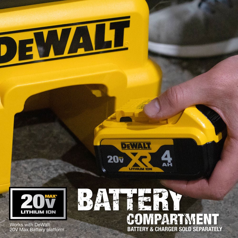 DEWALT 70000 BTU Cordless or Corded Forced Air Propane Heater, large image number 10