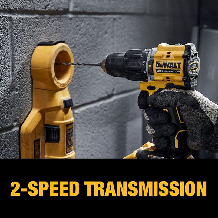 DEWALT 20V MAX  2-Tool Hammer Drill and Impact Combo Kit, large image number 4