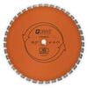 iQ Power Tools 16.5 in Q Drive Arrayed Segmented Hard Concrete Orange Blade, small image number 1