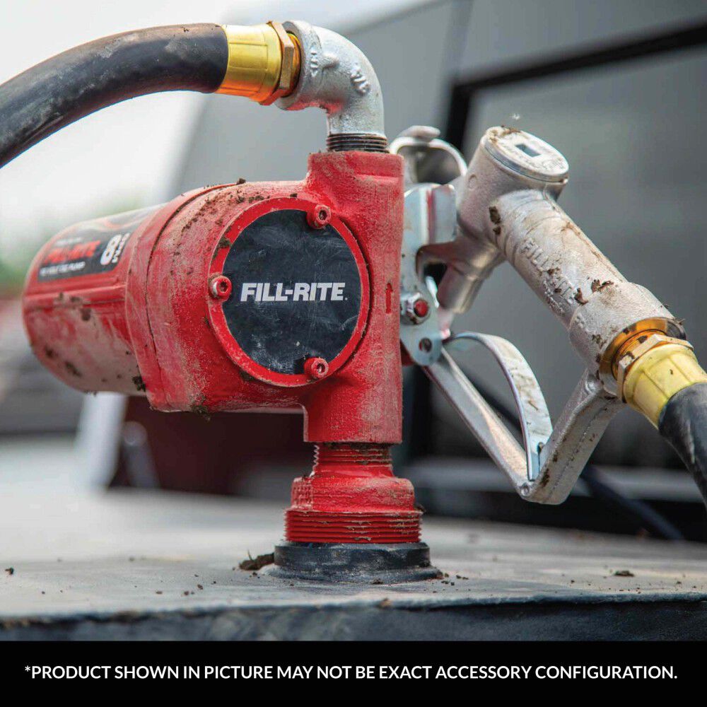 Fill-Rite FR8 12V Fuel Transfer Pump with Nozzle, large image number 11