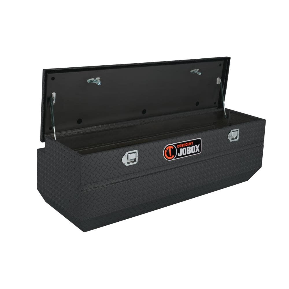 Crescent JOBOX 61in Aluminum Extra Wide Truck Chest Black
