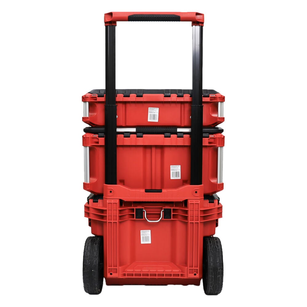 Milwaukee PACKOUT Tool Box Set with NEW Low Handle Rolling