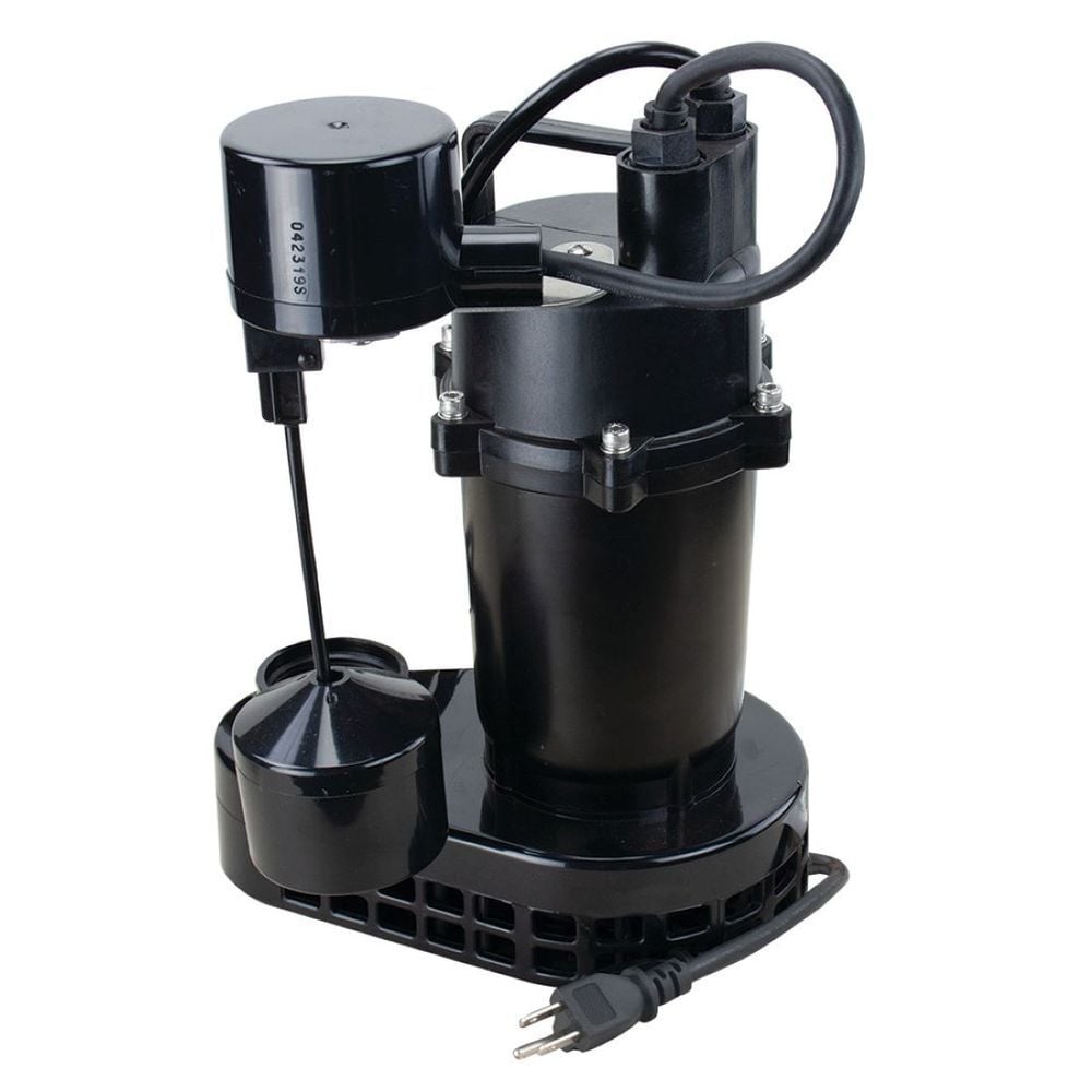 Star Water Systems 1/3 HP Cast Aluminum Submersible Sump Pump with Vertical Float, large image number 2