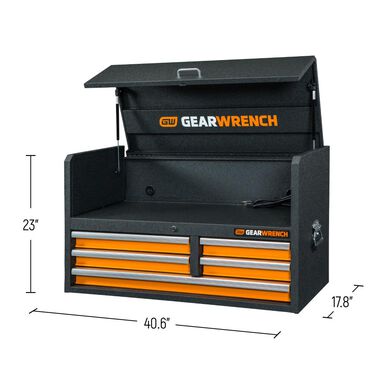 GEARWRENCH GSX Series Tool Chest 41in 5 Drawer, large image number 9