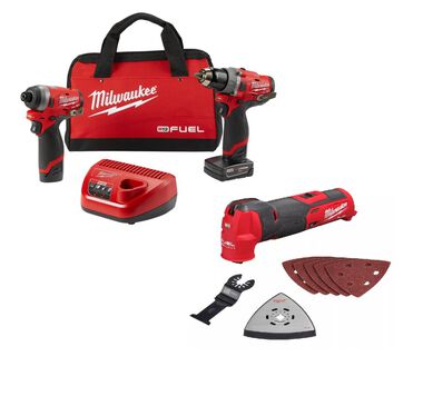 Milwaukee M12 FUEL 3 Tool Combo Kit Bundle