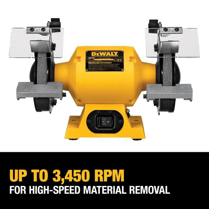 DEWALT 6 In. Bench Grinder, large image number 5
