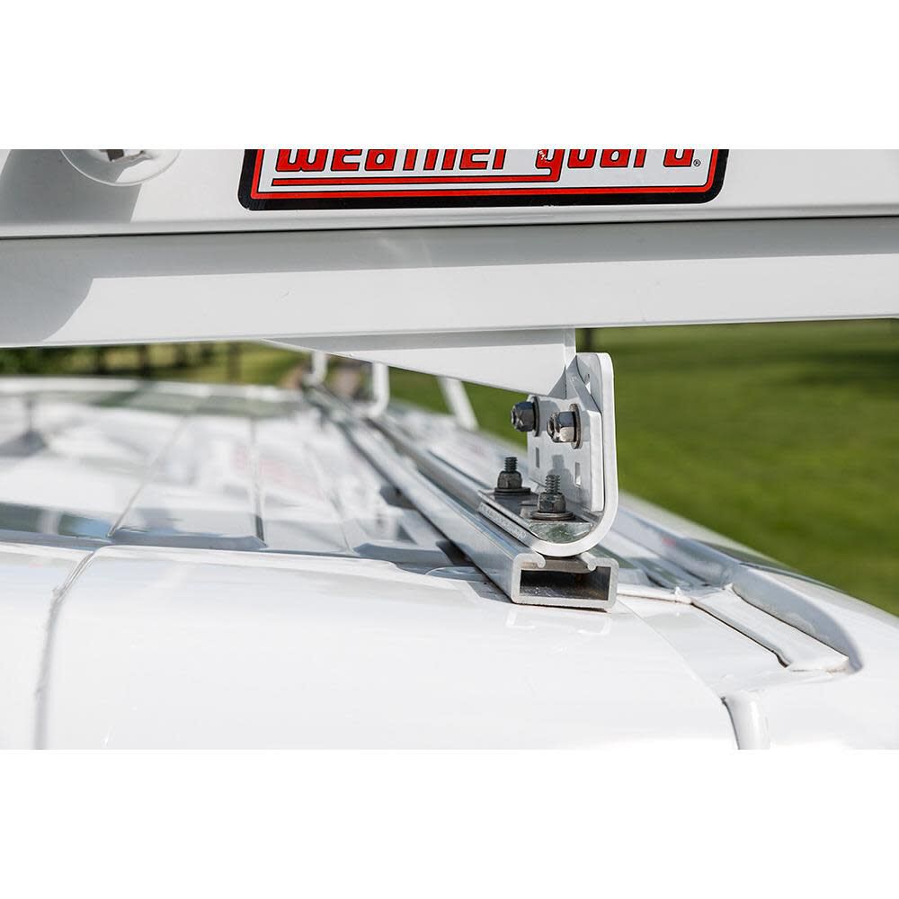 Weather Guard EZGLIDE2 Fixed Drop-Down Ladder Kit with Cross Member Full, large image number 2