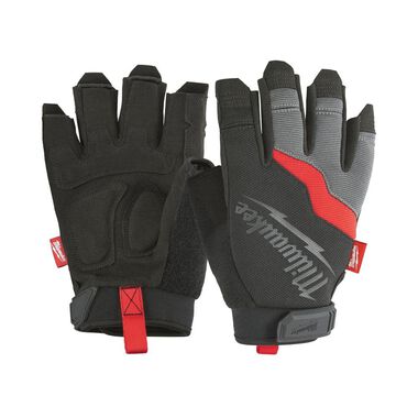 Milwaukee Fingerless Work Gloves  M, large image number 0
