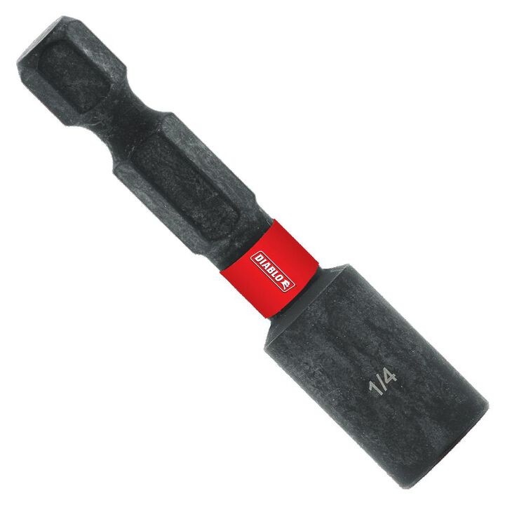 Diablo Tools 1/4in x 1-7/8in Magnetic Nut Setter