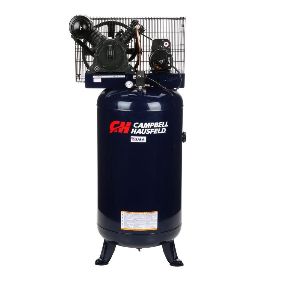 Campbell Hausfeld 80 Gallon Vertical Two Stage Stationary Electric Air Compressor, large image number 5