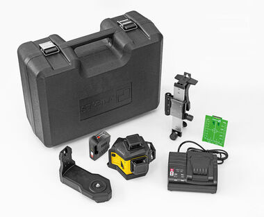 Stabila LAX 600G 3 PLANE/360 Green Beam Laser Kit 7pc