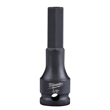 Milwaukee SHOCKWAVE Lineman's 3/8 in. Drive 3/8 in. Hex Bit Socket