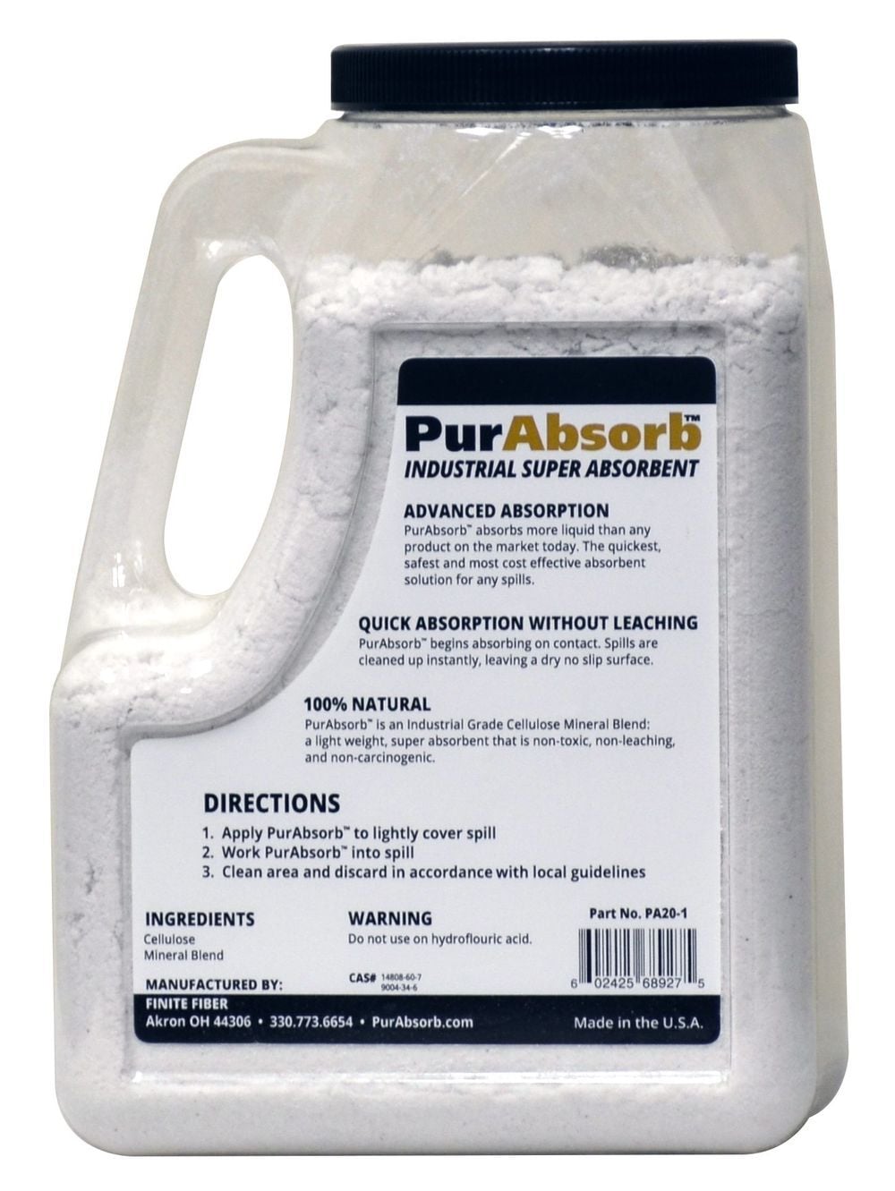 Johndow PurAbsorb 20 Oz Industrial Super Absorbent, large image number 2