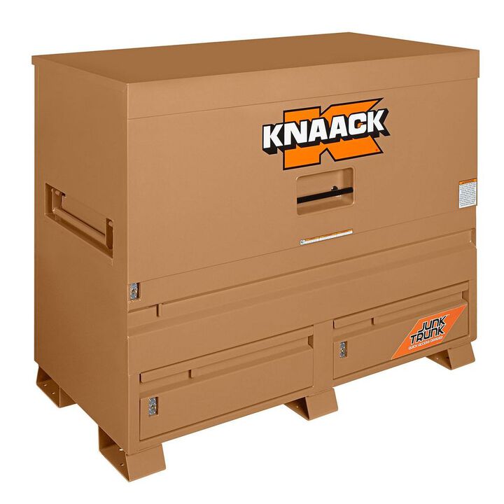 Knaack Model 89-D 43.8 Cu-Ft. Tan Steel Piano Box with KL (Padlock), large image number 6
