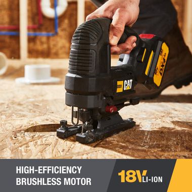 CAT 18V Cordless Jig Saw with Brushless Motor Bare Tool DX51B, large image number 5