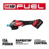 Milwaukee M18 FUEL 4-1/2 Inch-6 Inch Variable Speed Braking Grinder, Paddle Switch with ONE-KEY Kit, small