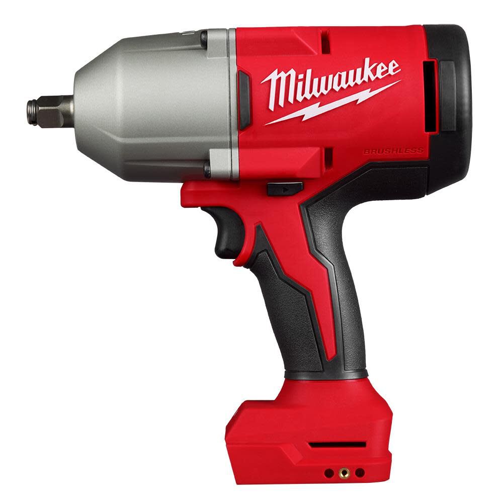 Milwaukee M18 Brushless 1 2 in High Torque Impact Wrench with Friction Ring Bare Tool 2666 20 Acme Tools