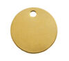 C H Hanson 1-1/2 Inch Tag-Round, Brass, 25 Pack, small image number 1