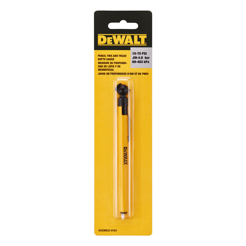 DEWALT Pencil Tire Pressure and Tread Gauge, large image number 6