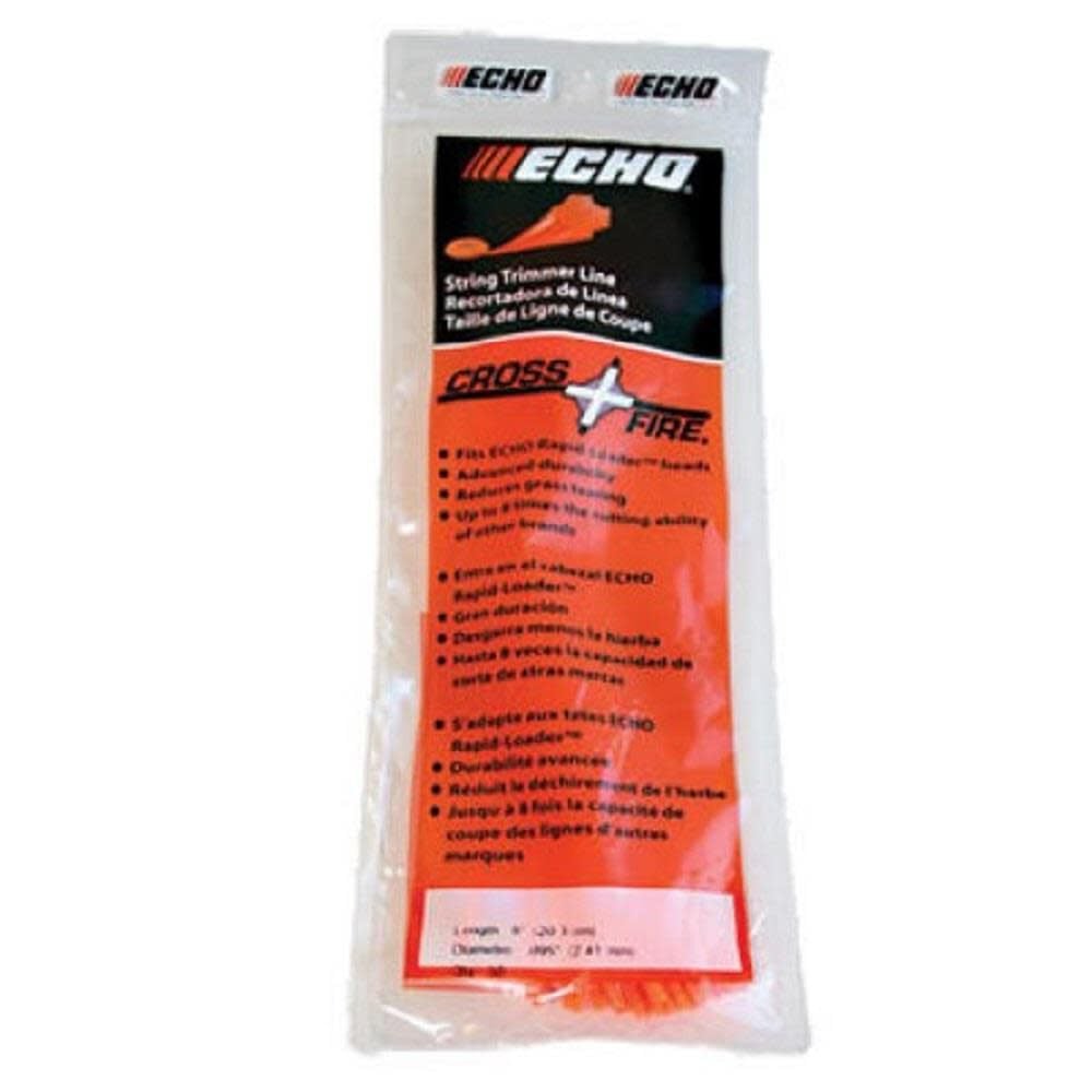 Echo .130 In. Cross-Fire Pre-Cut Line – 102222130